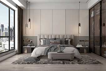 遵义现代风格-卧室