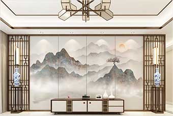 遵义森佰汇航空纤维（山水画系列）