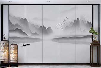 遵义森佰汇航空纤维（山水画系列）